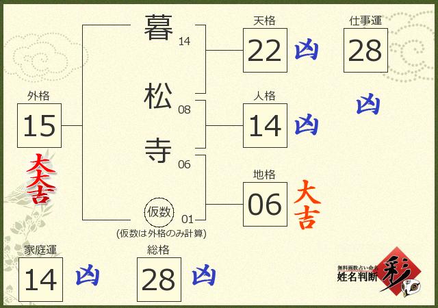 診断結果画像