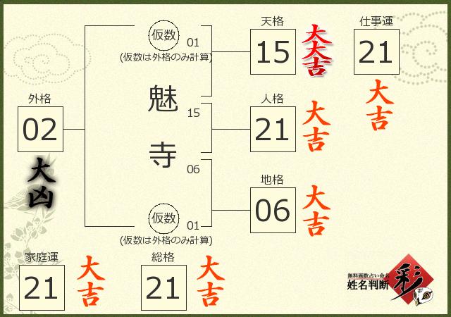 診断結果画像