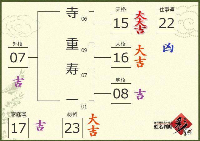 診断結果画像