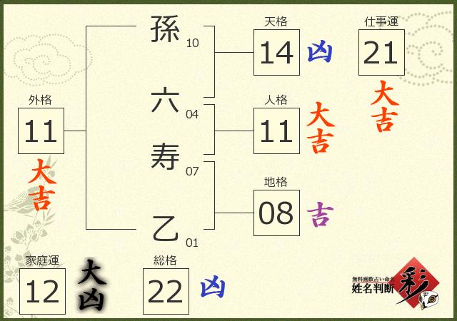 診断結果画像