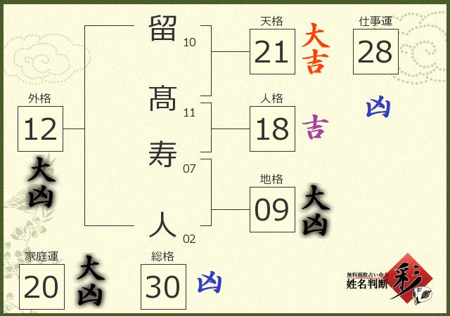 診断結果画像