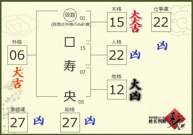 診断結果画像