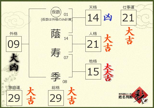 診断結果画像