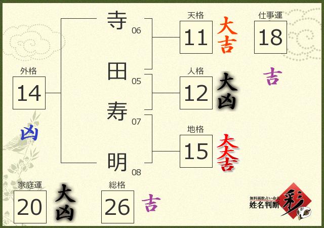 診断結果画像