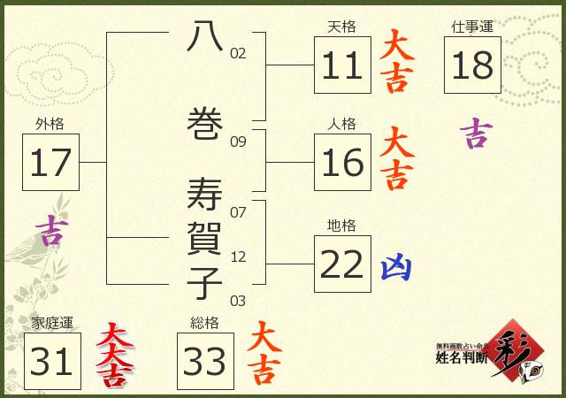 診断結果画像
