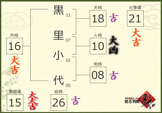 診断結果画像