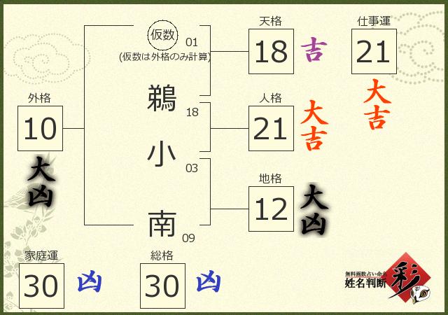 診断結果画像