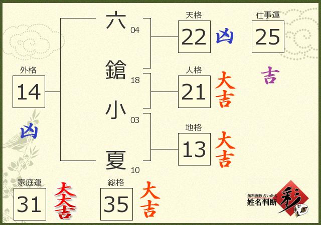 診断結果画像