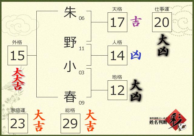 診断結果画像