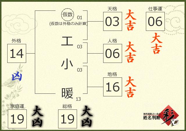 診断結果画像
