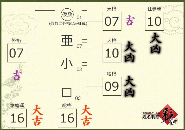 診断結果画像