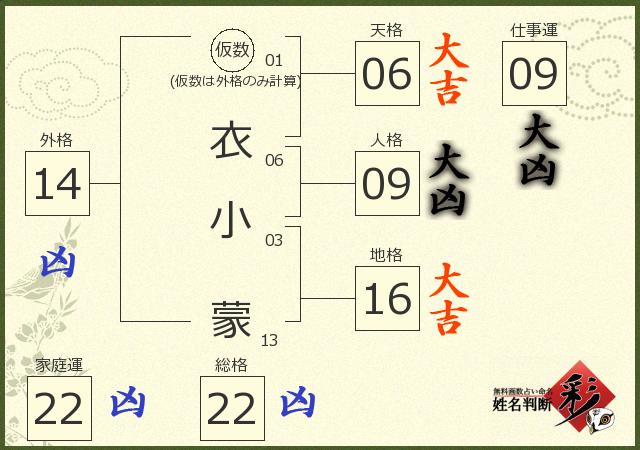 診断結果画像
