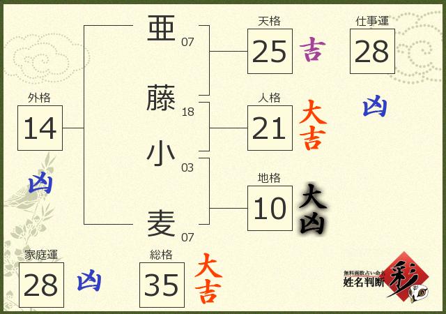 診断結果画像