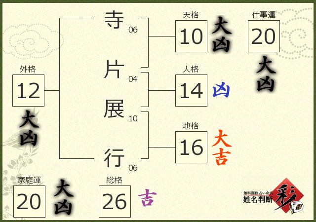 診断結果画像