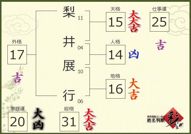 診断結果画像