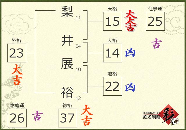 診断結果画像