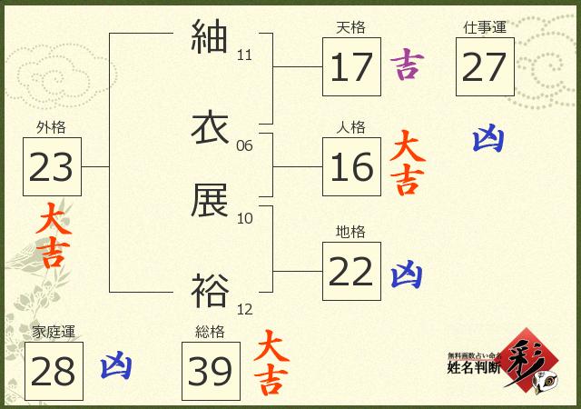 診断結果画像