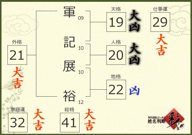 診断結果画像