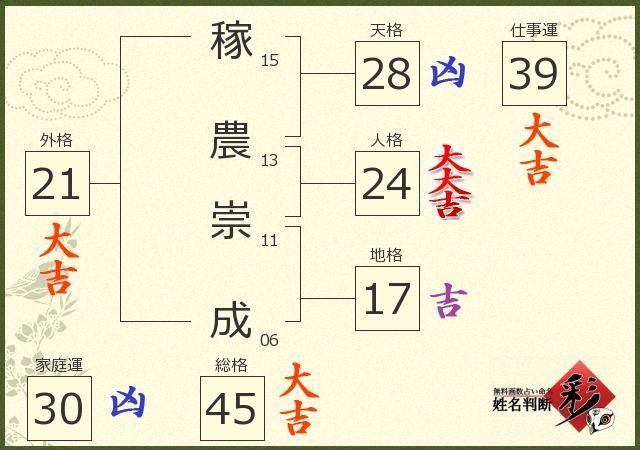 診断結果画像