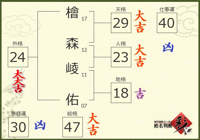 診断結果画像