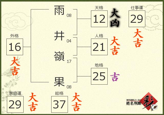 診断結果画像