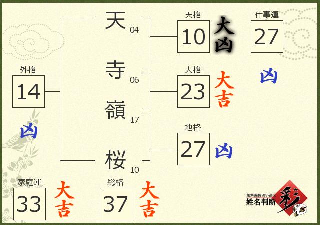 診断結果画像