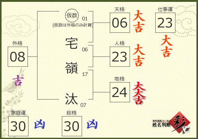 診断結果画像