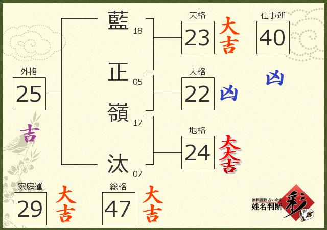 診断結果画像