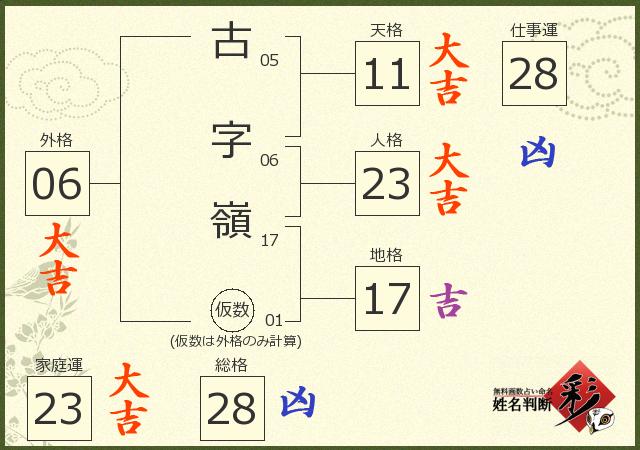 診断結果画像