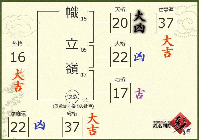 診断結果画像
