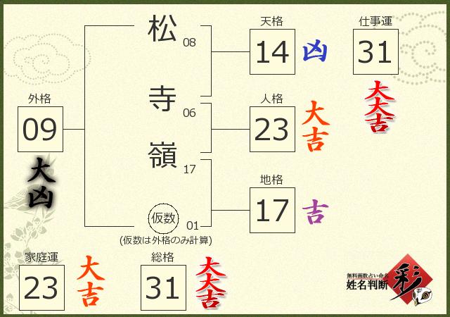 診断結果画像