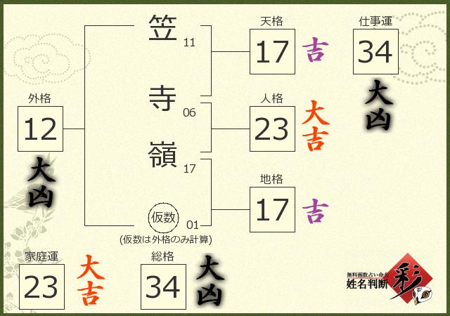診断結果画像