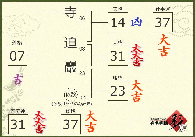 診断結果画像