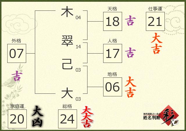 診断結果画像