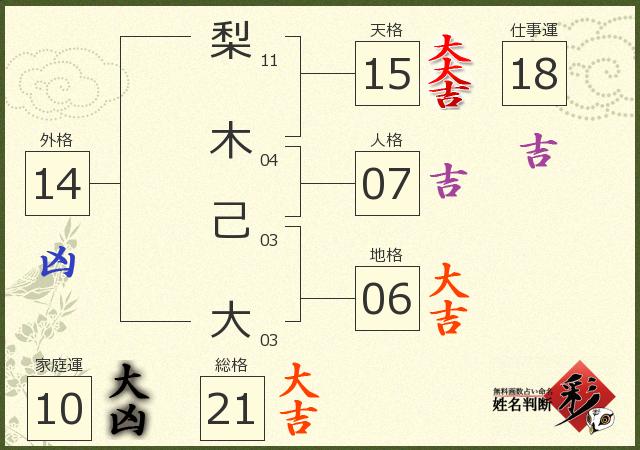 診断結果画像