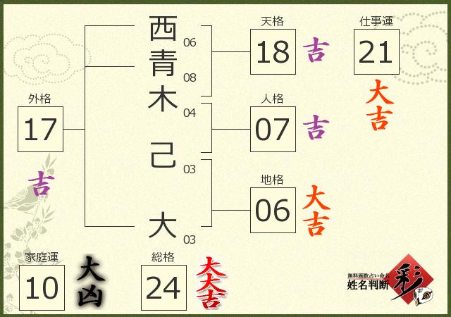 診断結果画像