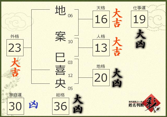 診断結果画像