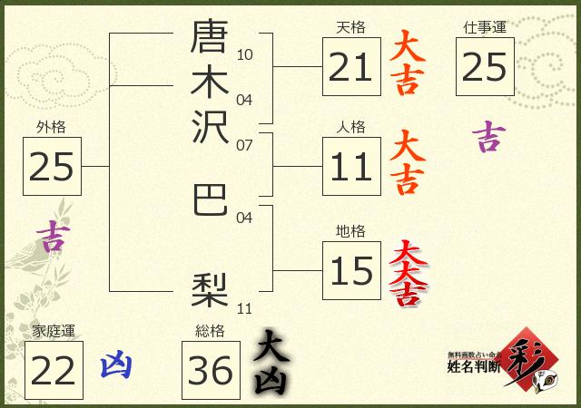 診断結果画像