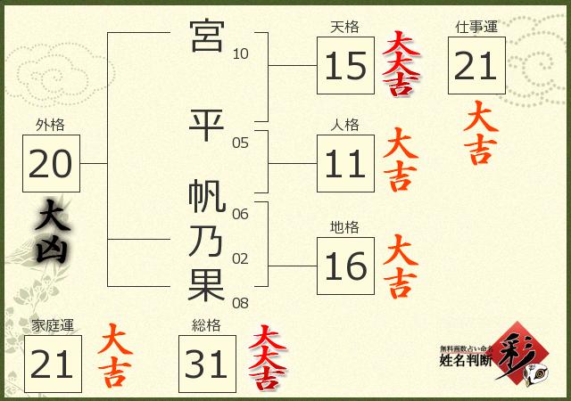 診断結果画像