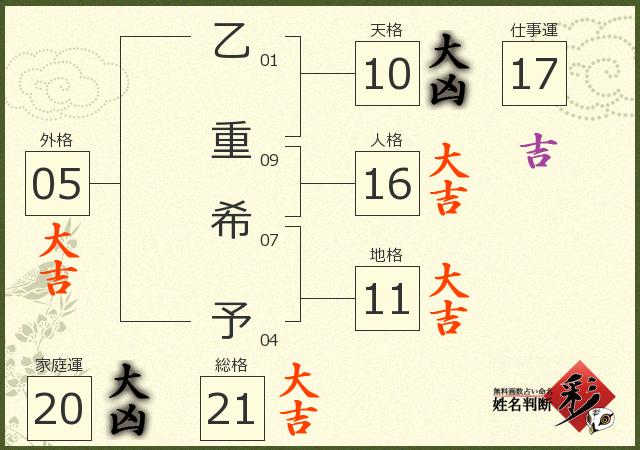 診断結果画像