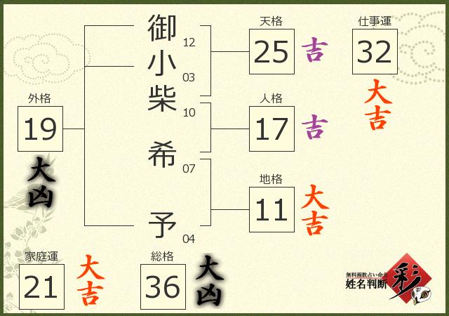 診断結果画像
