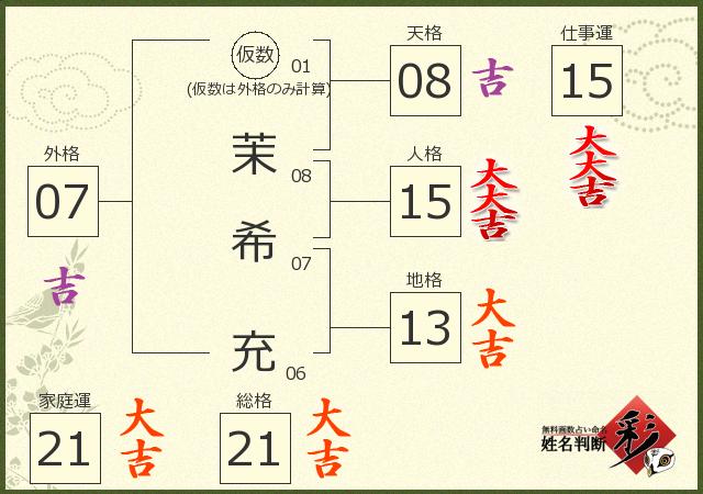 診断結果画像