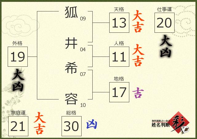 診断結果画像