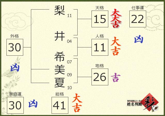 診断結果画像