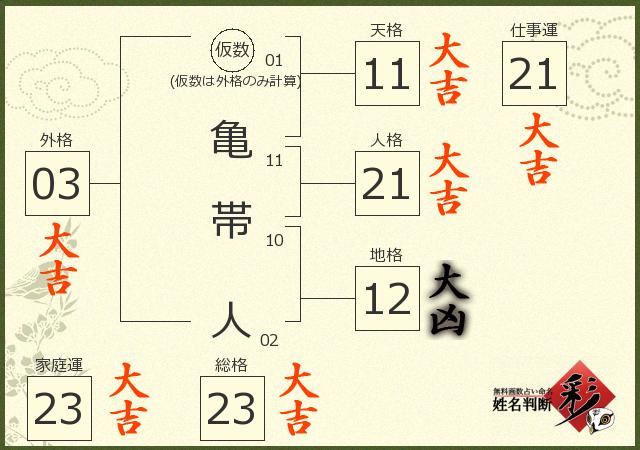 診断結果画像