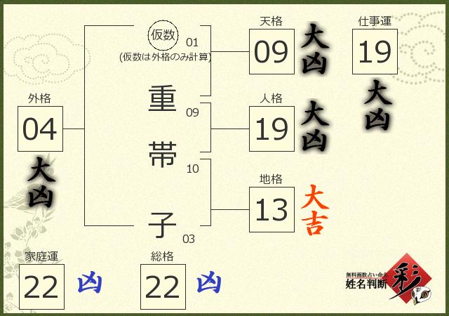 診断結果画像