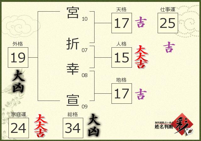 診断結果画像