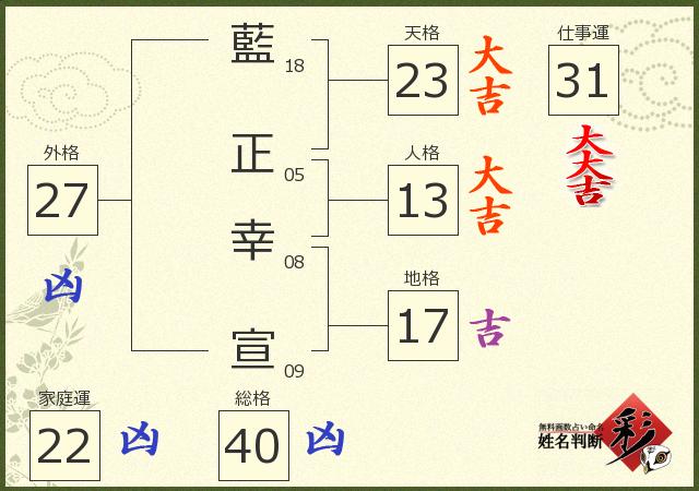 診断結果画像