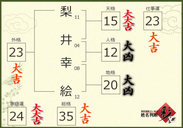 診断結果画像