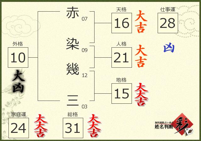 診断結果画像
